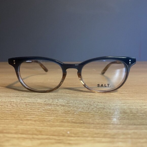 NEW SALT. Optics Garland 48 Oasis Eyeglasses Unisex 48-20-140 Handcrafted Japan - Picture 2 of 9